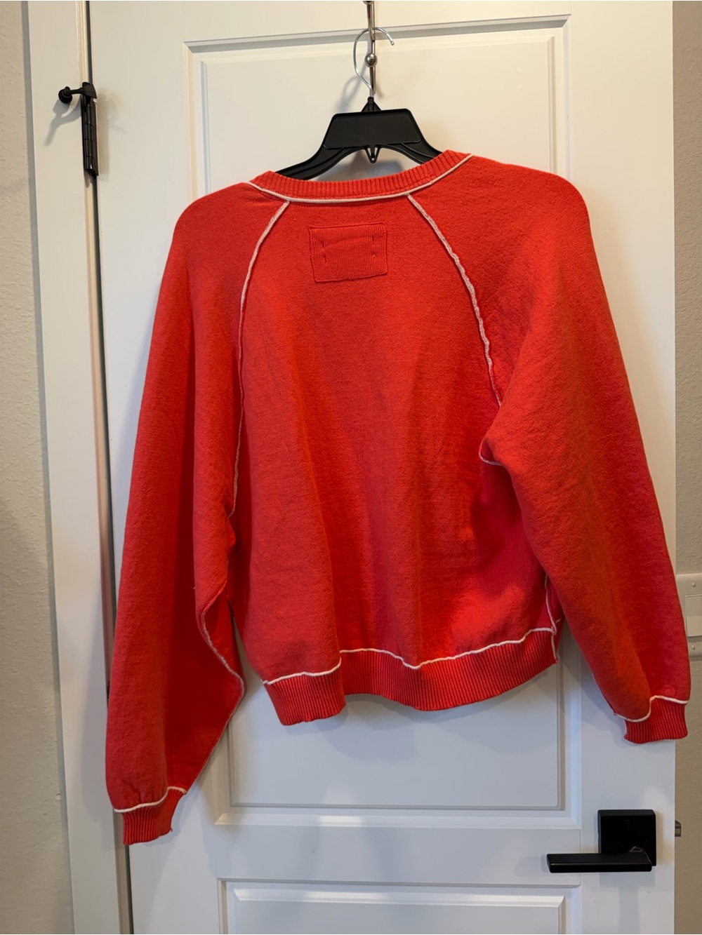 We The Free  Midnight Pullover V-Neck Cropped Cardigan Sweater - Picture 4 of 4